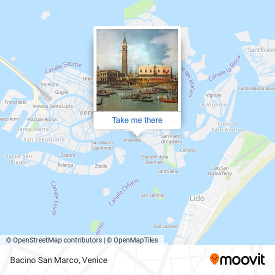 Bacino San Marco map