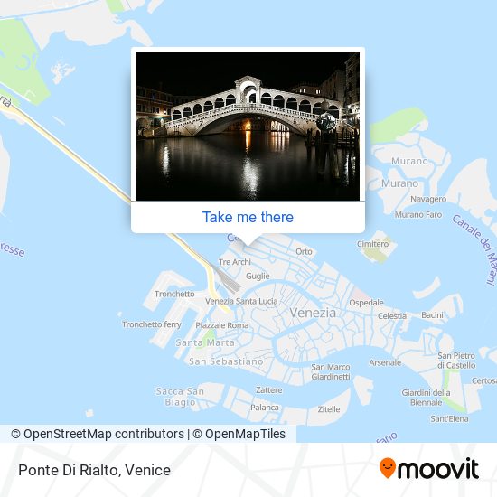 Ponte Di Rialto map