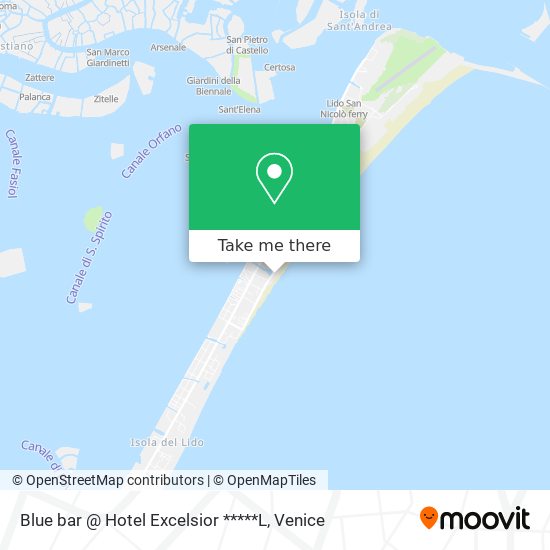 Blue bar @ Hotel Excelsior *****L map