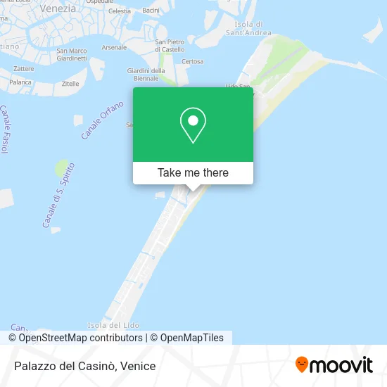 Palazzo del Casinò map