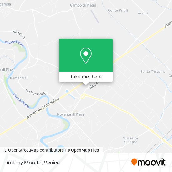Antony Morato map
