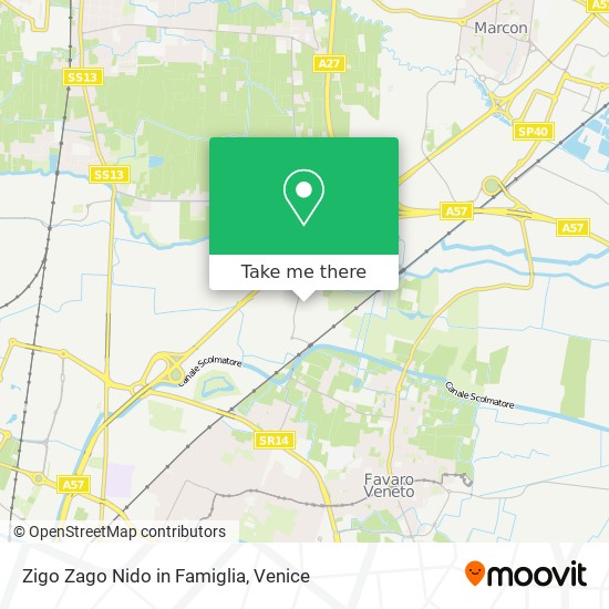 Zigo Zago Nido in Famiglia map