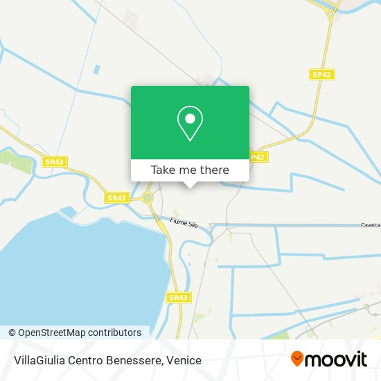 VillaGiulia Centro Benessere map