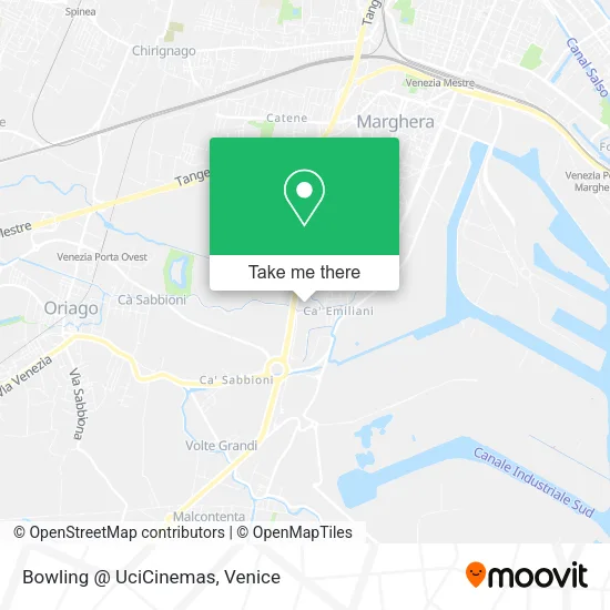 Bowling @ UciCinemas map