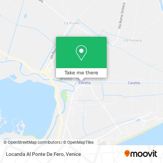 Locanda Al Ponte De Fero map