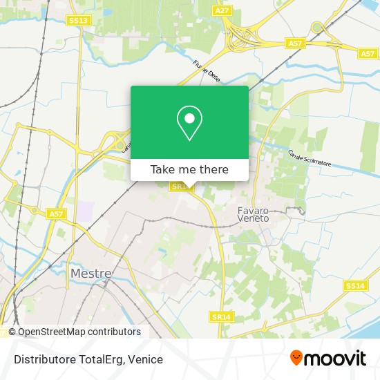 Distributore TotalErg map