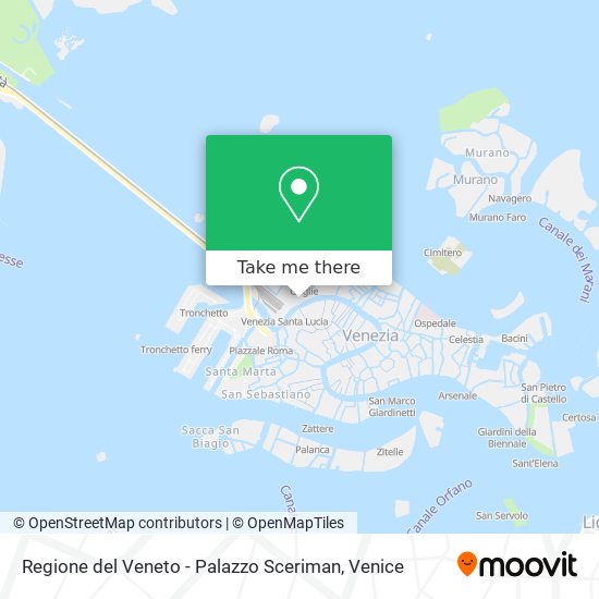 Regione del Veneto - Palazzo Sceriman map