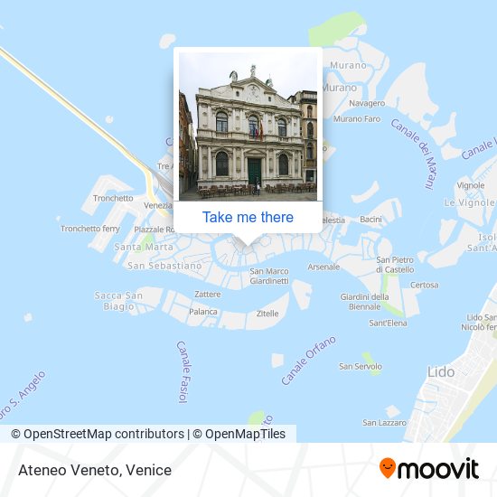 Ateneo Veneto map