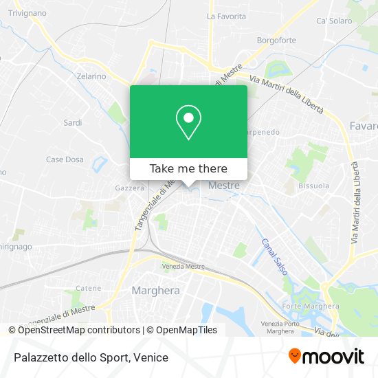 Palazzetto dello Sport map