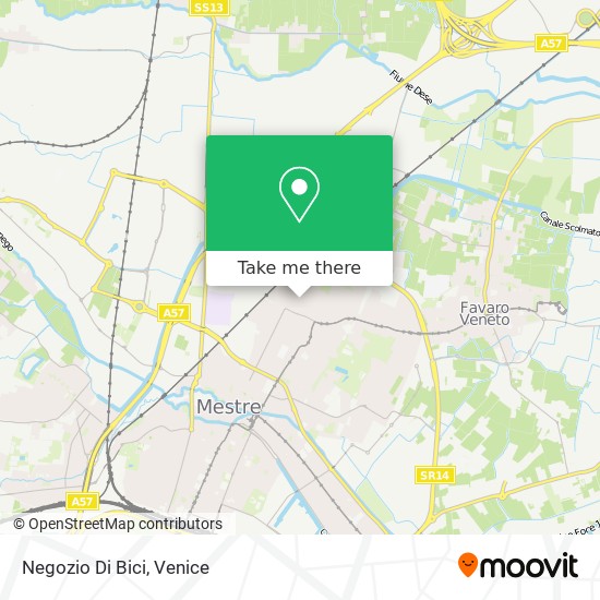 Negozio Di Bici map