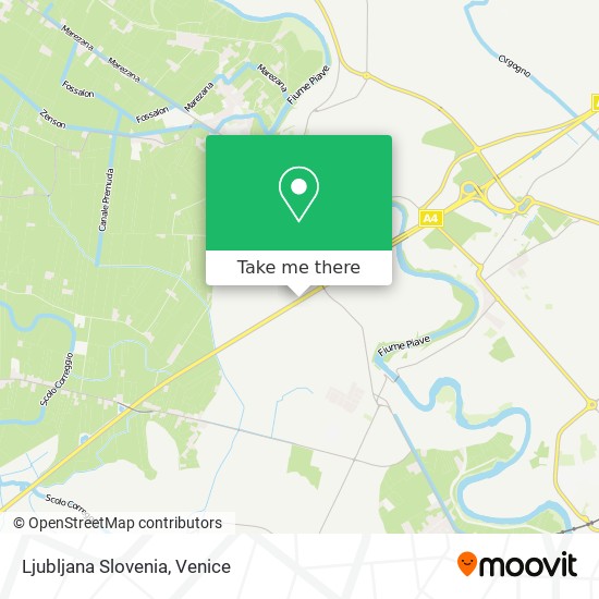 Ljubljana Slovenia map