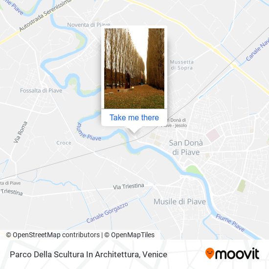 Parco Della Scultura In Architettura map