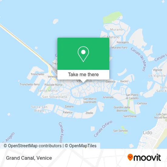 Grand Canal map