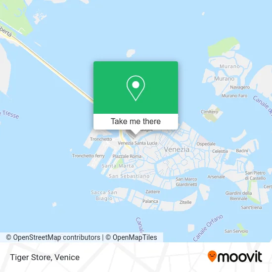 Tiger Store map