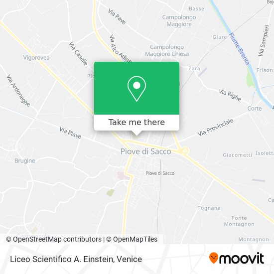 Liceo Scientifico A. Einstein map