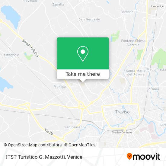 ITST Turistico G. Mazzotti map