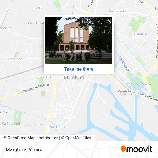 Marghera map