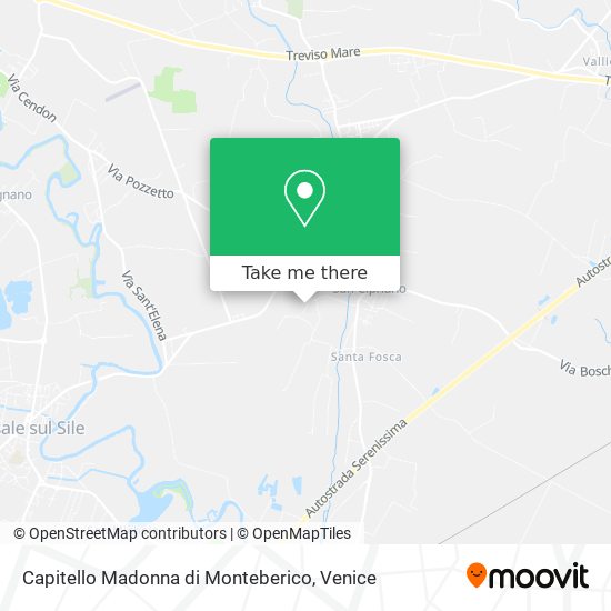 Capitello Madonna di Monteberico map