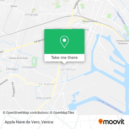 Apple Nave de Vero map
