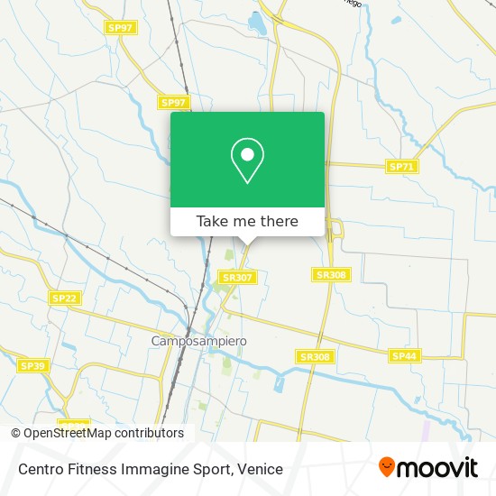 Centro Fitness Immagine Sport map