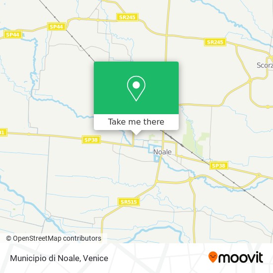 Municipio di Noale map