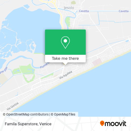 Famila Superstore map