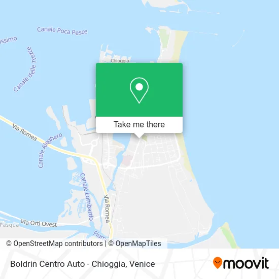 Boldrin Auto Center - Chioggia map