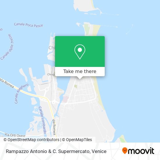 Rampazzo Antonio & C. Supermercato map