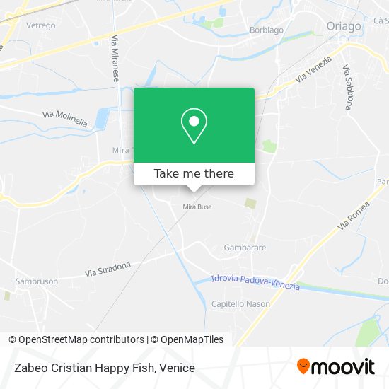 Zabeo Cristian Happy Fish map