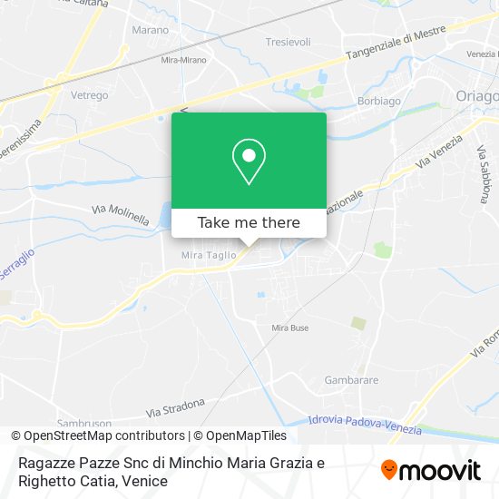 Ragazze Pazze Snc di Minchio Maria Grazia e Righetto Catia map