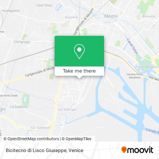 Bicitecno di Lisco Giuseppe map