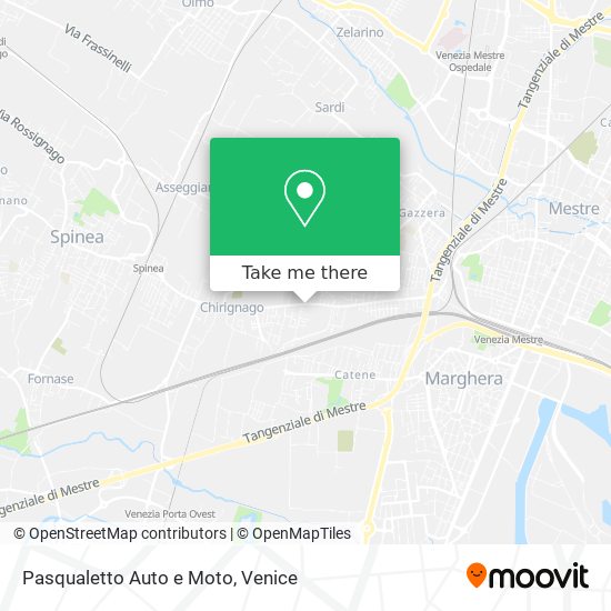 Pasqualetto Auto e Moto map