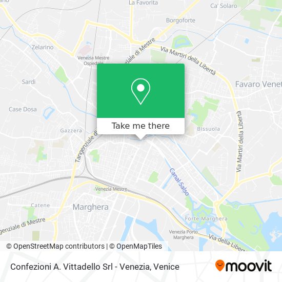 Confezioni A. Vittadello Srl - Venezia map
