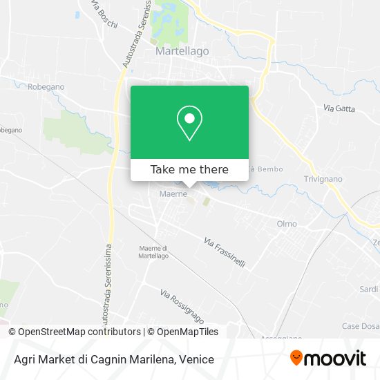 Agri Market di Cagnin Marilena map