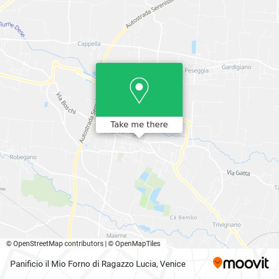 Panificio il Mio Forno di Ragazzo Lucia map