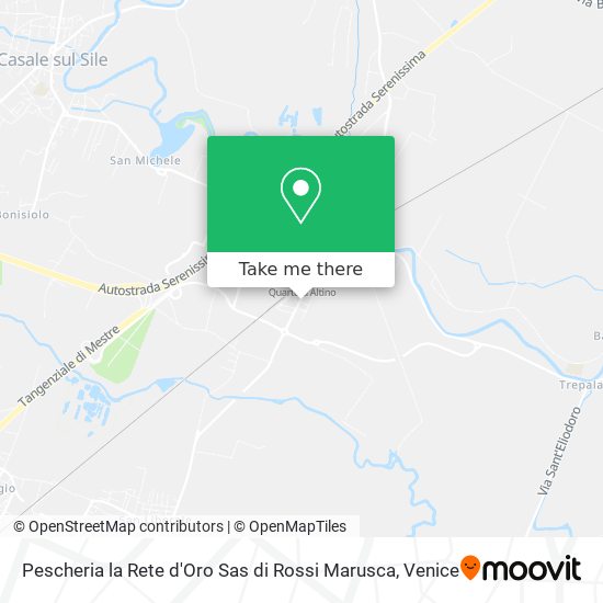 Pescheria la Rete d'Oro Sas di Rossi Marusca map