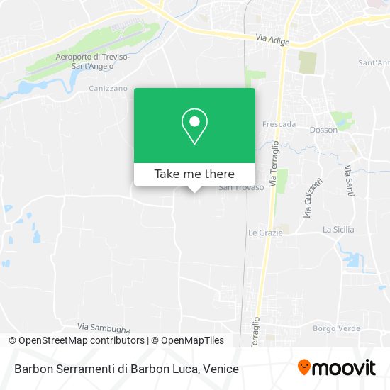 Barbon Serramenti di Barbon Luca map