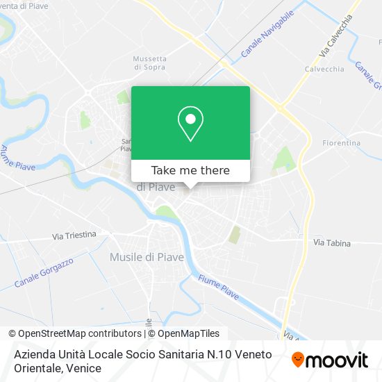 Azienda Unità Locale Socio Sanitaria N.10 Veneto Orientale map