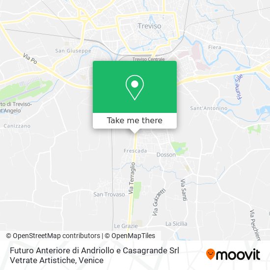 Futuro Anteriore di Andriollo e Casagrande Srl Vetrate Artistiche map