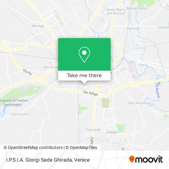 I.P.S.I.A. Giorgi Sede Ghirada map