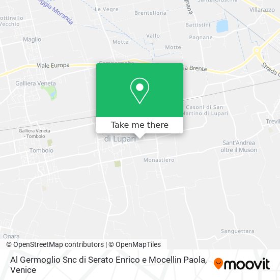 Al Germoglio Snc di Serato Enrico e Mocellin Paola map