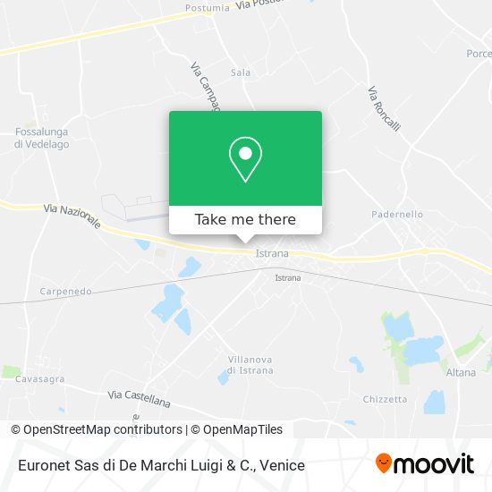 Euronet Sas di De Marchi Luigi & C. map