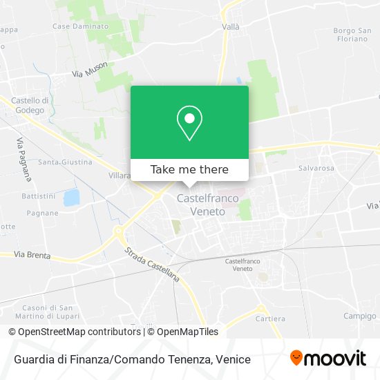 Guardia di Finanza / Comando Tenenza map