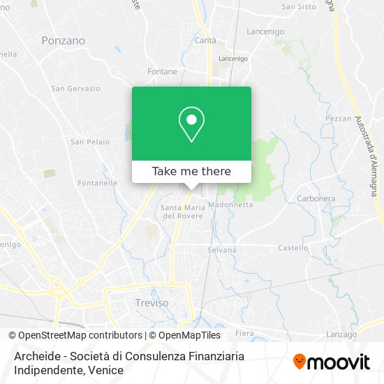 Archeide - Società di Consulenza Finanziaria Indipendente map