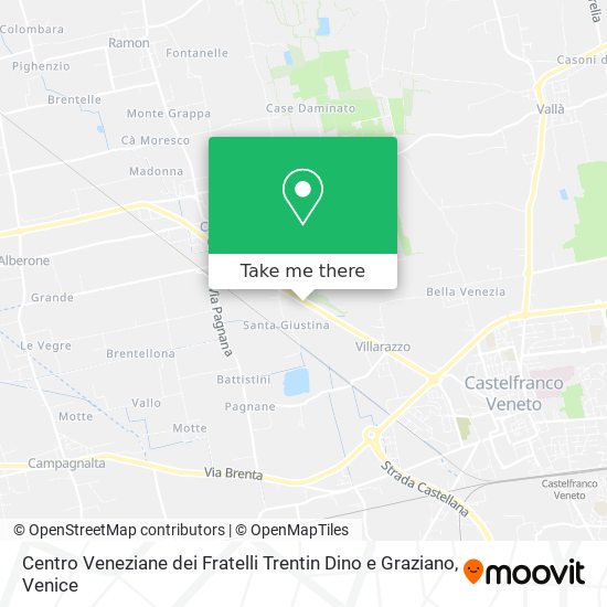 Centro Veneziane dei Fratelli Trentin Dino e Graziano map