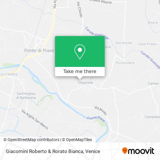 Giacomini Roberto & Rorato Bianca map