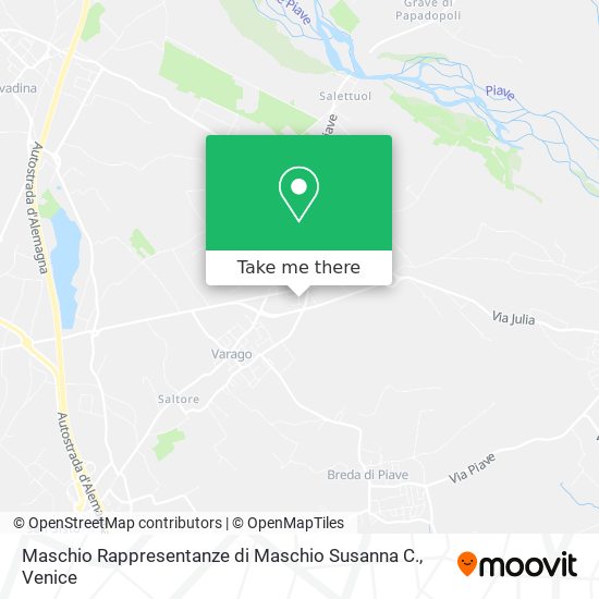 Maschio Rappresentanze di Maschio Susanna C. map