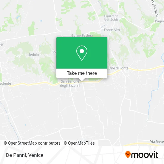 De Panni map