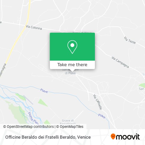 Officine Beraldo dei Fratelli Beraldo map