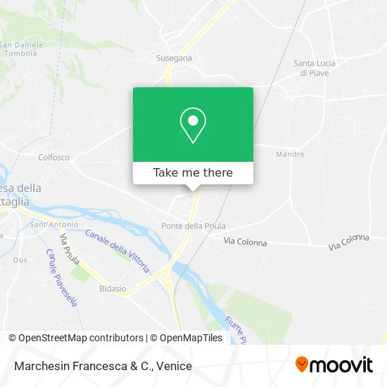 Marchesin Francesca & C. map